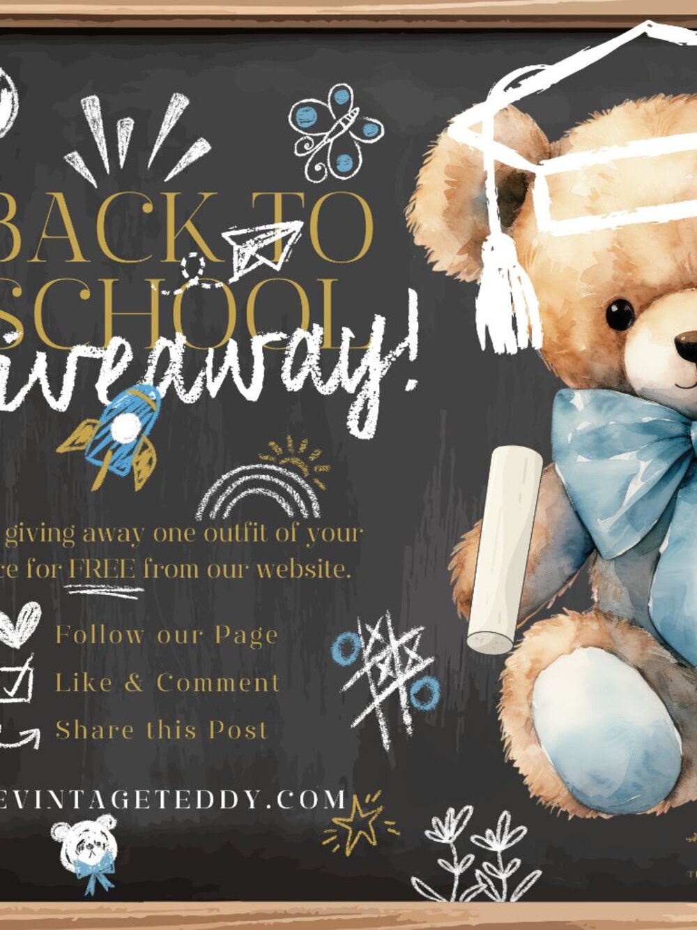 BACK TO SCHOOL GIVEAWAY! We’re giving away one outfit of your choice for FREE!